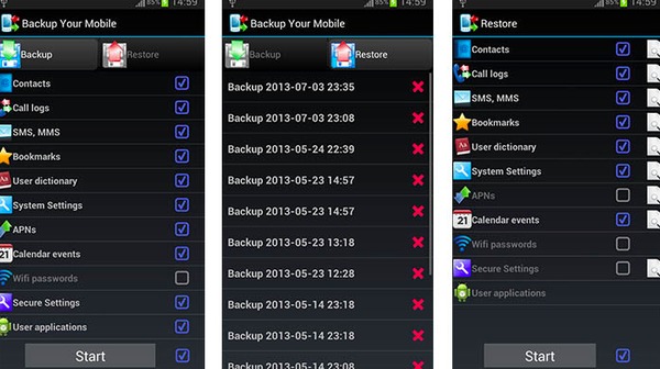 Como fazer backup do Android usando o Helium