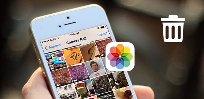 How to delete photo albums on an iPhone