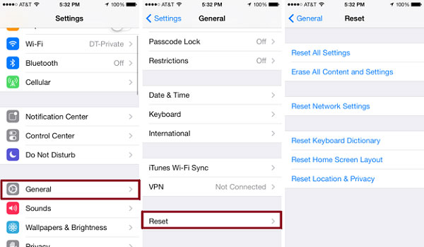 how to erase everything on iphone
