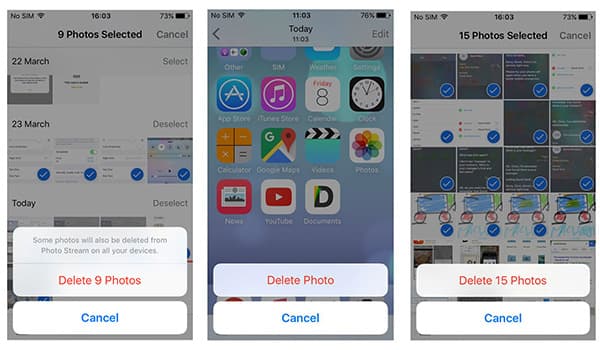 The Different Methods to Delete Photos from an iPad