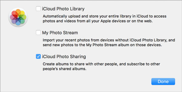 Set Up iCloud Photo Sharing