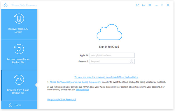 icloud drive login