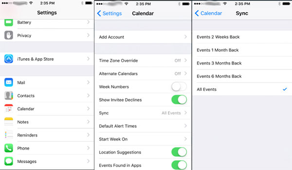 Top 4 Methods to fix iPhone Calendar not syncing