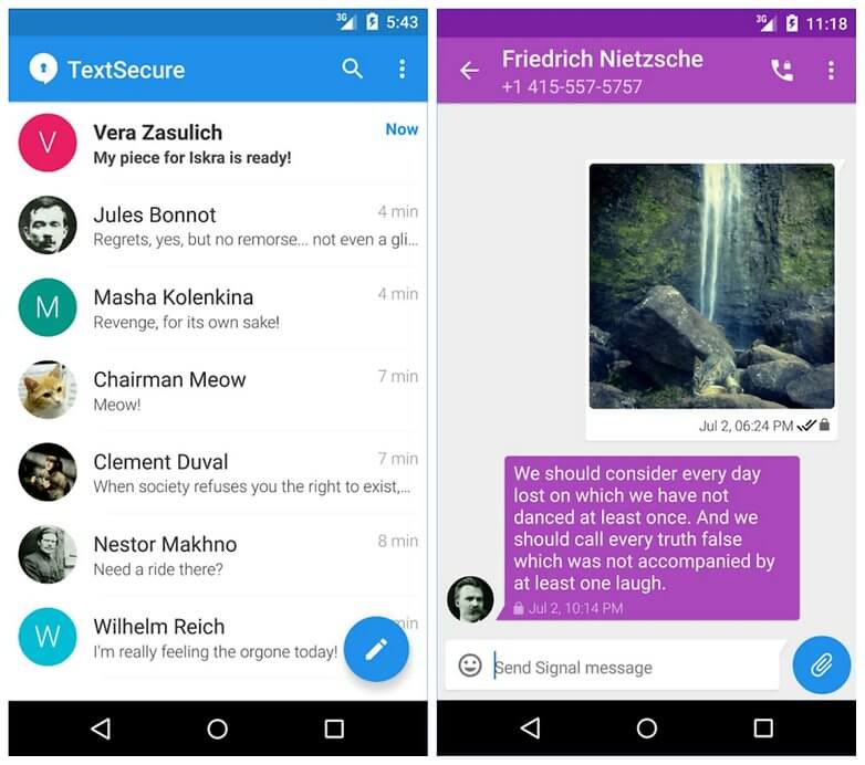 best messenger for android tablet