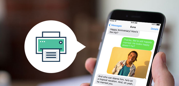 Come stampare messaggi di testo da iPhone