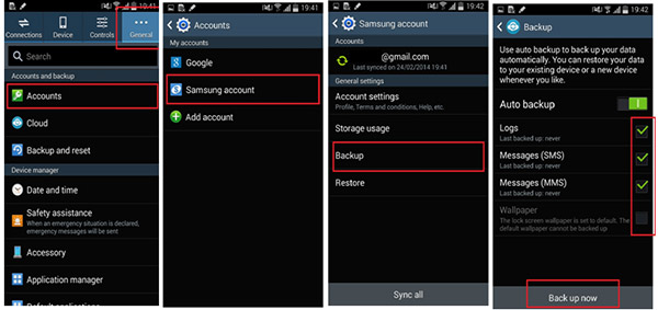 How to Backup Samsung Contacts Photos and Messages