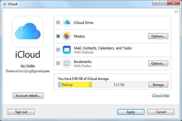 Как синхронизировать icloud и outlook