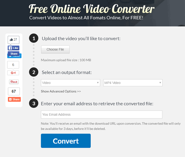 How to Free Convert AVI to MP4