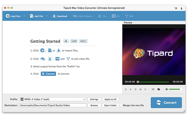 How to convert mts video with tipard mts converter for mac mac