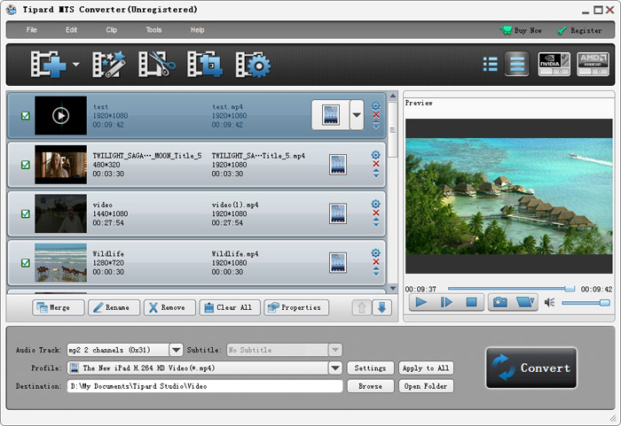 Tipard Mts Converter 6 2 12 2019 Ver.8.4 Addon