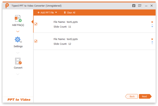 convert powerpoint to movie file