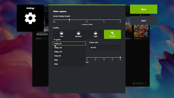 nvidia experience screen recorder