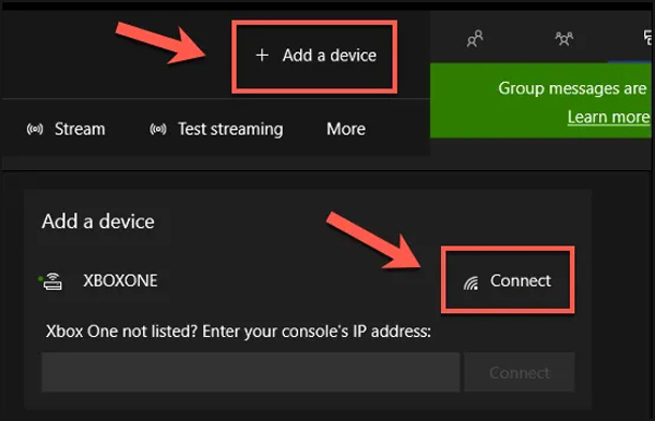 Connect Xbox One to PC