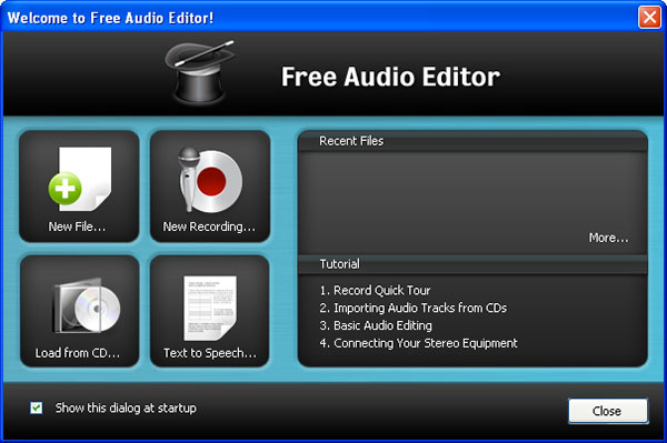 Free Auido Editor