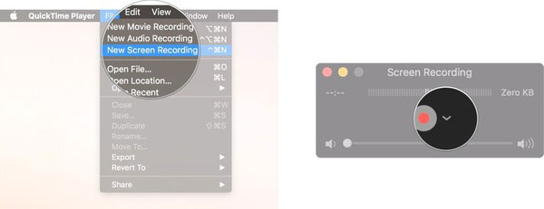 quicktime player screen recording with internal audio