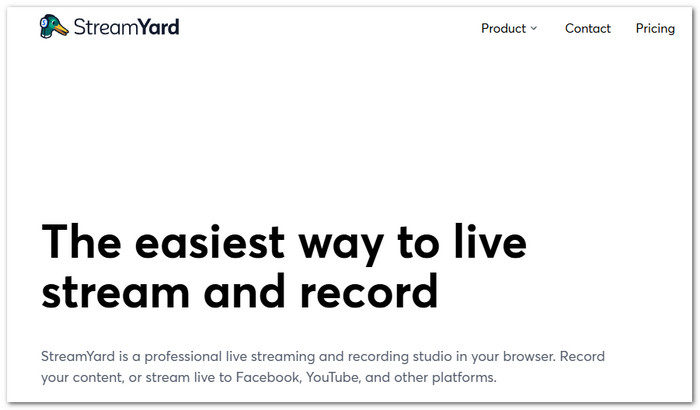Streamyard Best Riverside FM Alternative
