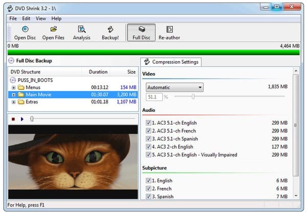 will windows automatically compress mp4 file to dvd