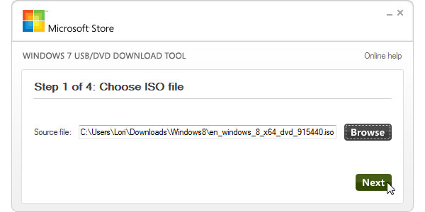 windows dvd download tool