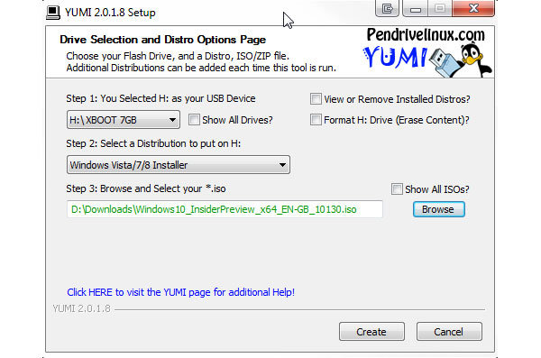 free program to burn iso to usb