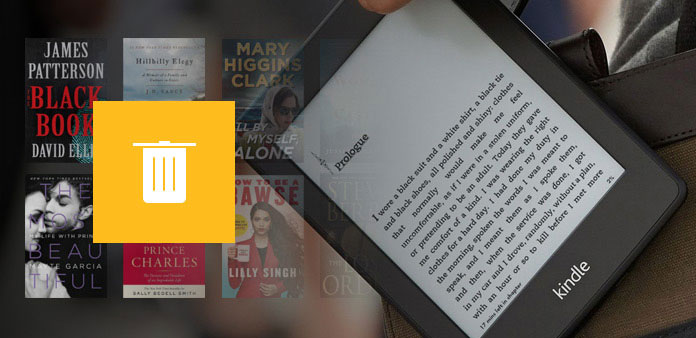 how to delete books from Kindle and its app