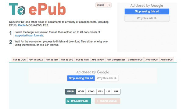 epub to pdf converter open source