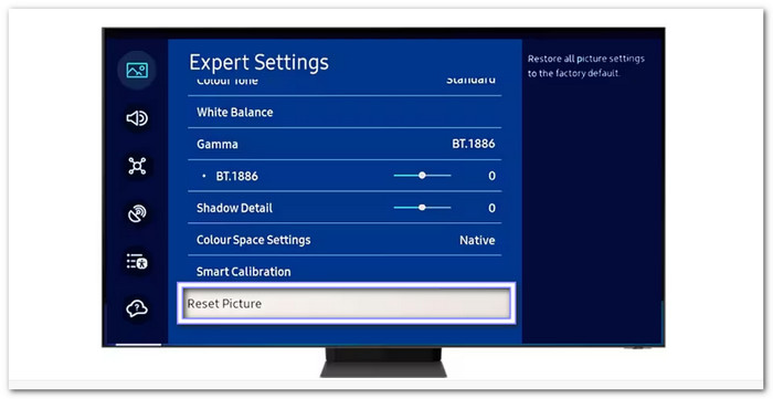 Reset Picture Settings