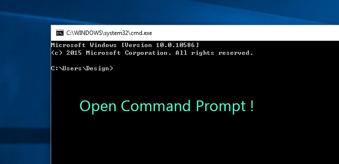 How to open Command Prompt in Windows