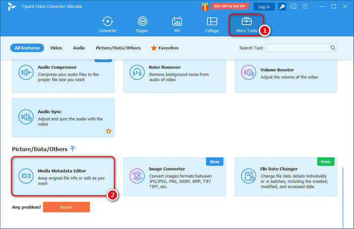 Tipard Metadata Editor