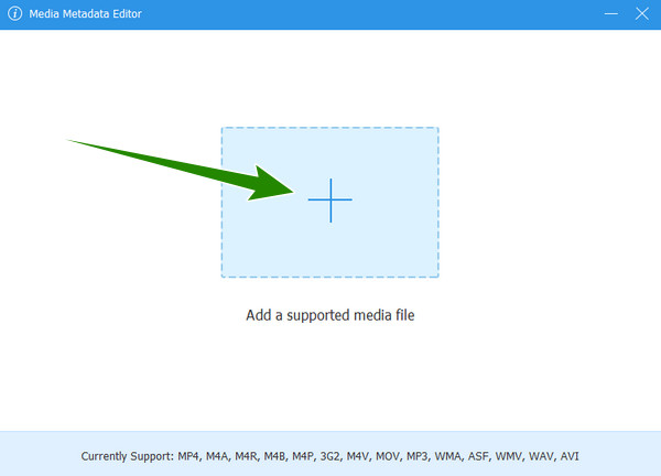 Tipard Metadata Editor Upload