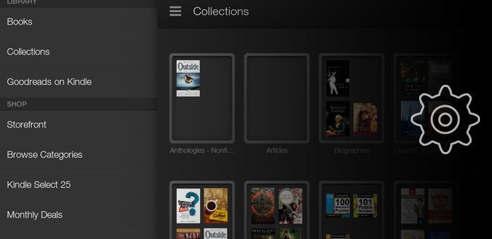 how to sync kindle collections with kindle voyage