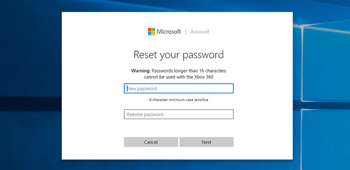 how do i change my id and password on my microsoft account