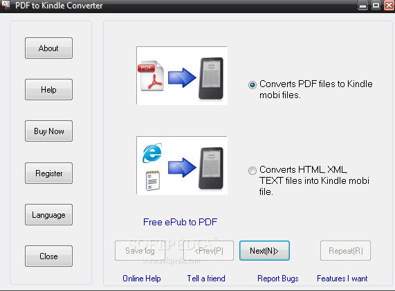 convert pdf to kindle format pc