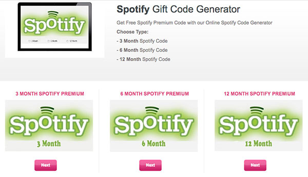 how to use spotify premium code generator