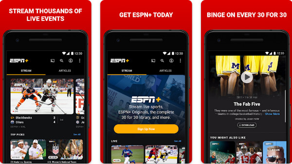 Best app to watch hot sale live sports free ios