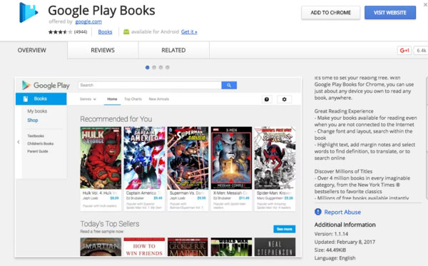 Read Kindle Books from Google Play in the Easiest Way