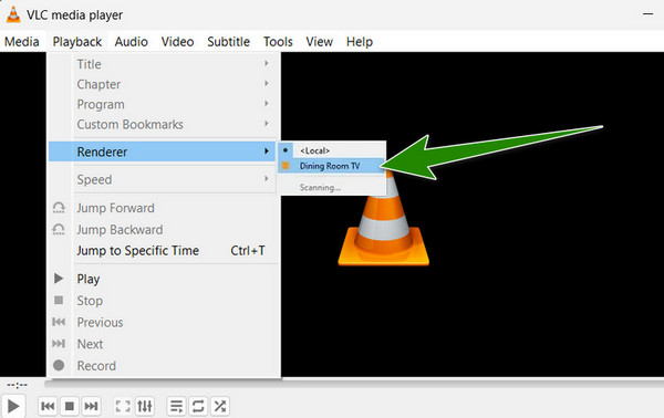 VLC Chromecast PC tv