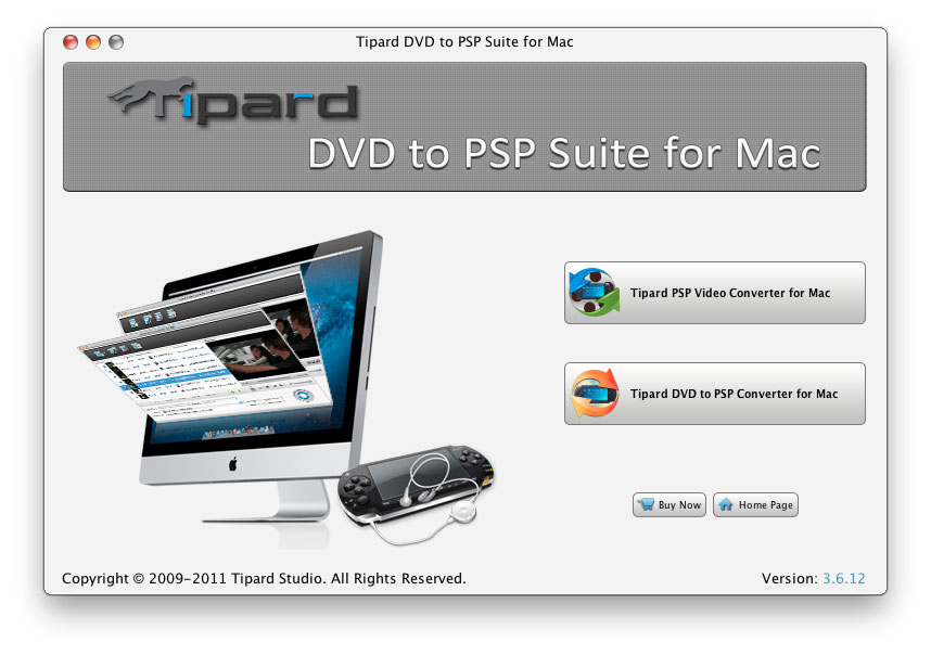 Tipard psp video converter for mac mac