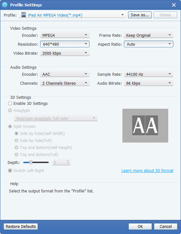 TS to MPEG Converter, MPEG Converter