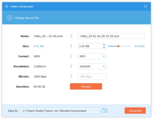 Video Converter Ultimate Compress Video File