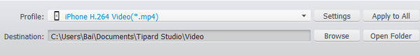 Convert Video to H.264