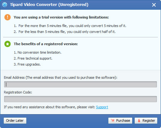 tipard youtube converter