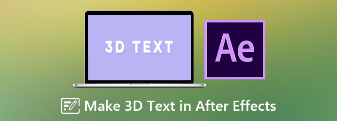 Add Texture To 3d Text After Effects