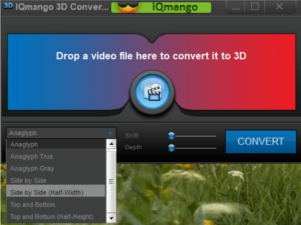 convert 3d side by side