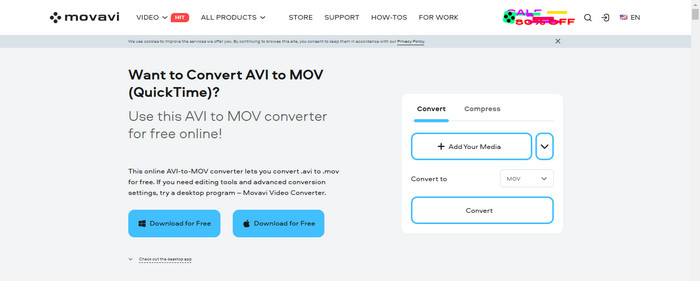 Movavi Converter Online