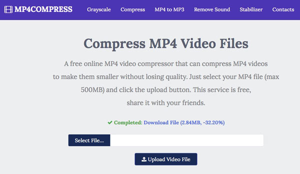 compress mp4 video on mac