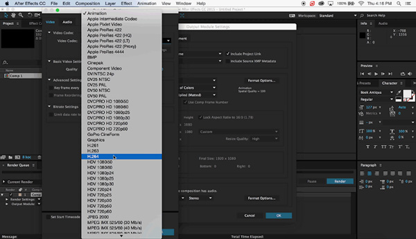 how to convert mp4 into avi with adobe media encoder