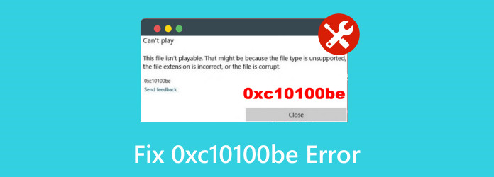 Fix 0xc10100be Error