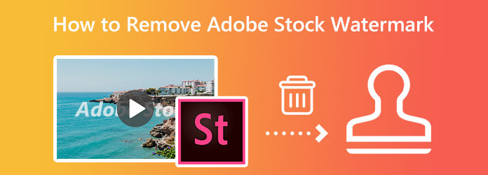 Remover marca d'água do Adobe Stock de vídeos offline e online