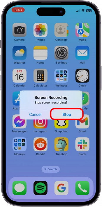 Stop Button