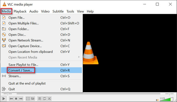 Turn on Conversion Vlc